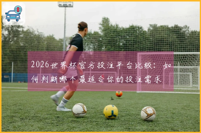 2026世界杯官方投注平台比较：如何判断哪个最适合你的投注需求